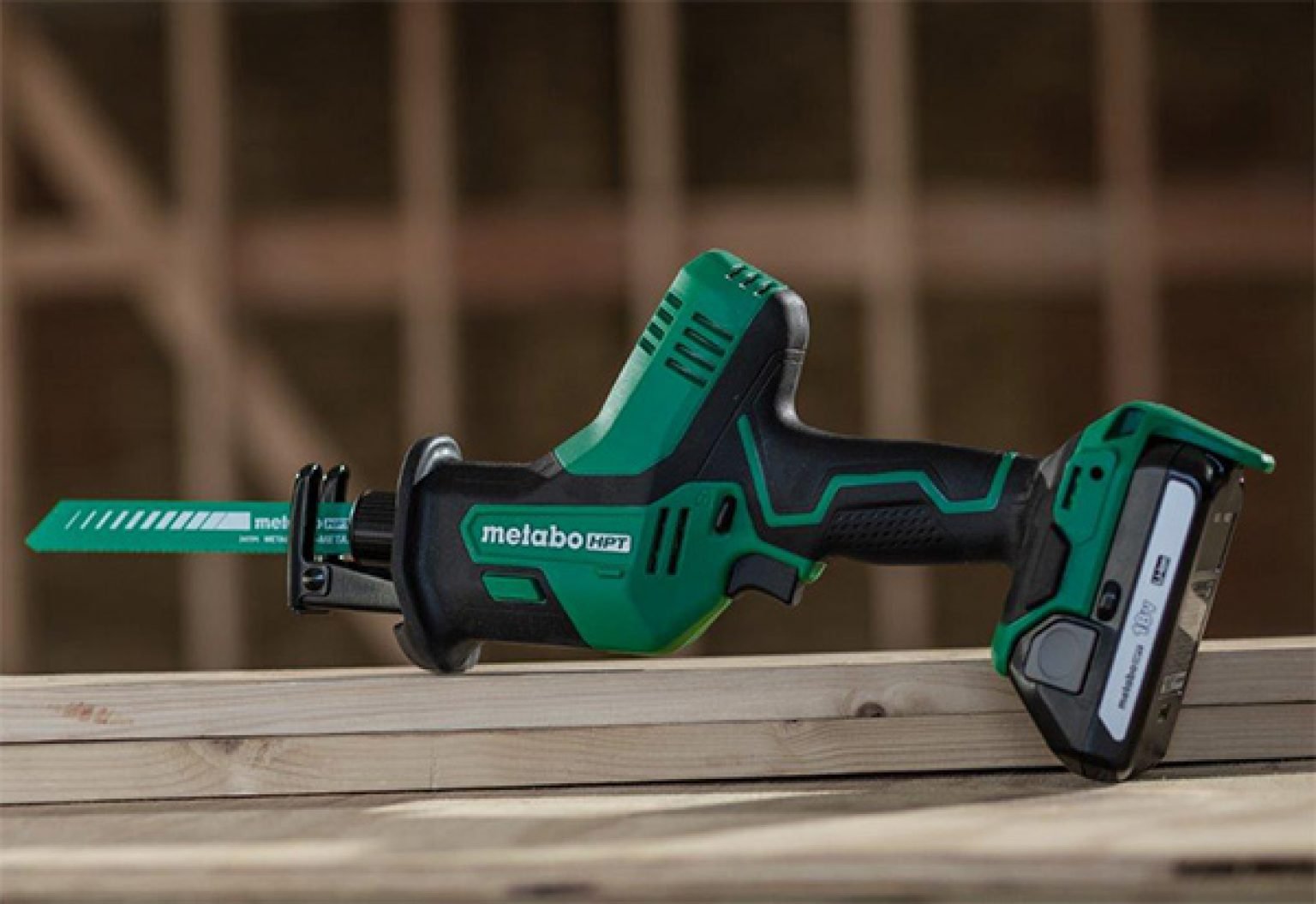 New Metabo HPT Cordless OneHanded Reciprocating Saw ToolKit