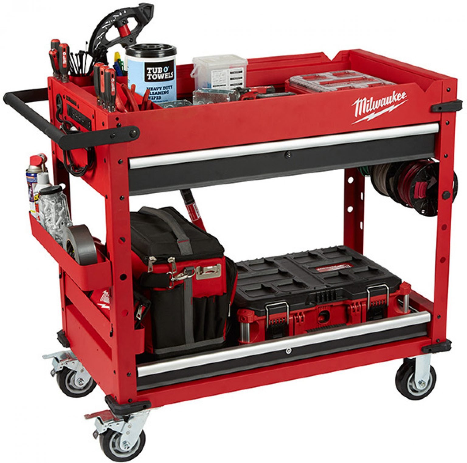 Milwaukee Tool Cart with Drawers 48228590 (Revisit) ToolKit