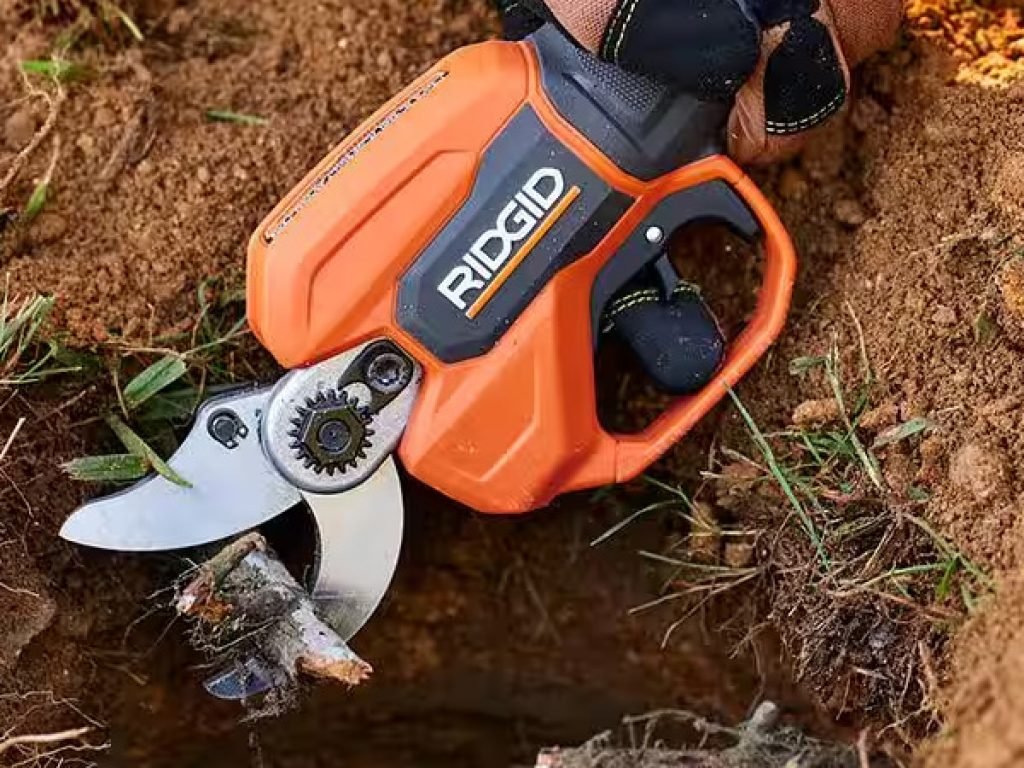 New Ridgid and Ryobi Cordless Pruners ToolKit