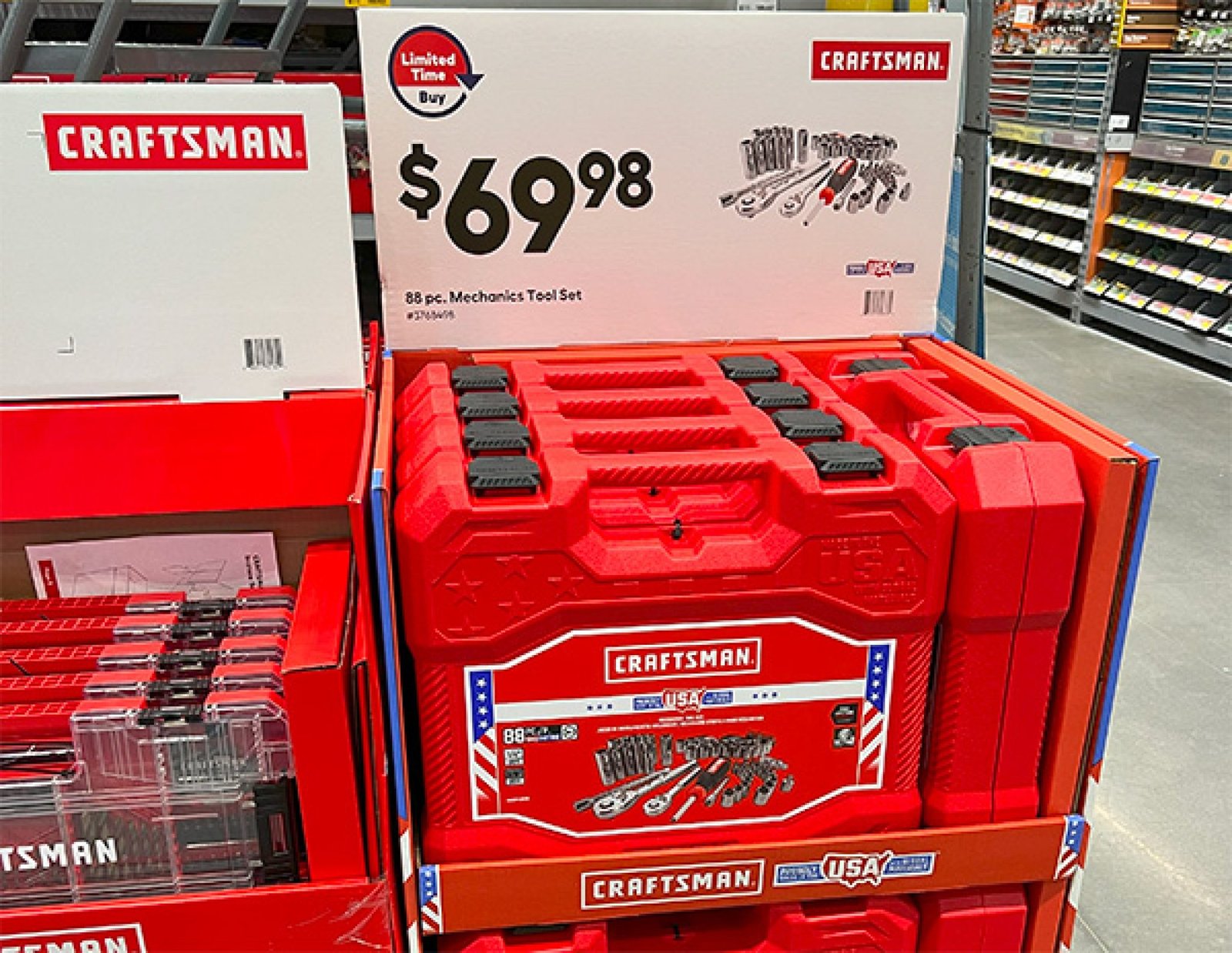 Craftsman Made In USA Tool Sets Are Finally Available ToolKit   Craftsman Made In USA Mechanics Tool Set At Lowes 2048x1584 