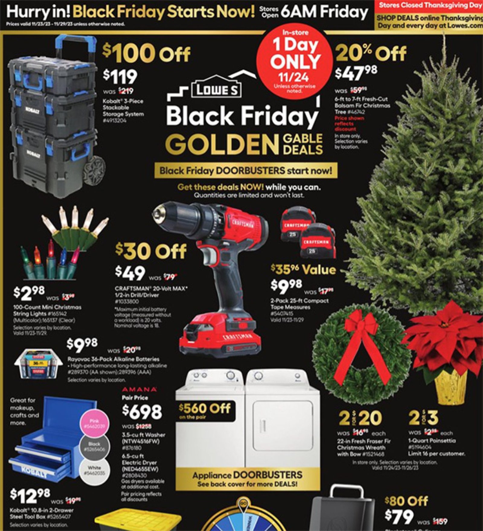 Kobalt Mini Tool Box is a Lowe’s Black Friday 2023 Doorbuster! ToolKit